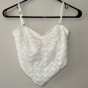 Abercrombie tie back top